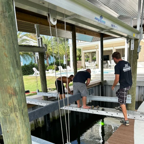 Building a boathouse
