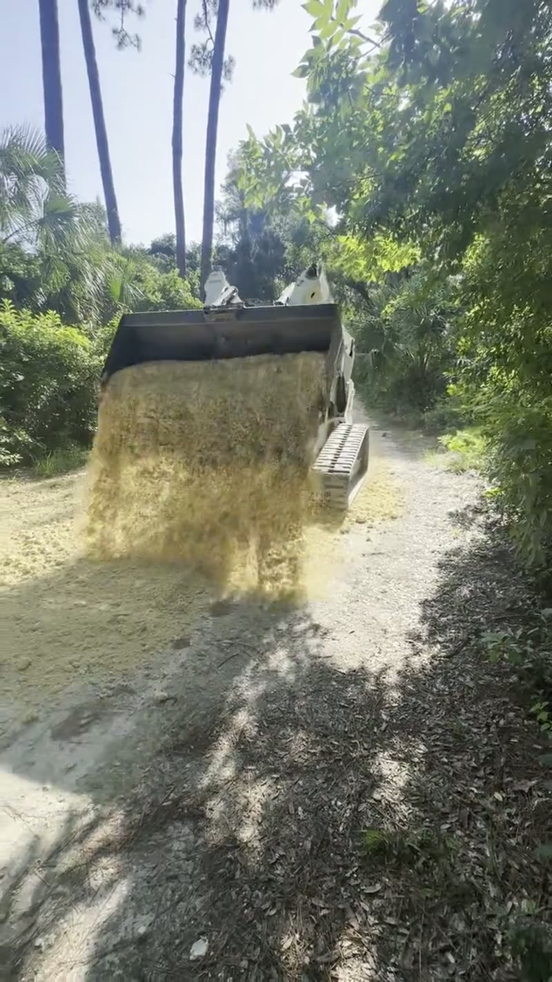Lime Rock Road Grading Salt Springs FL for USDA