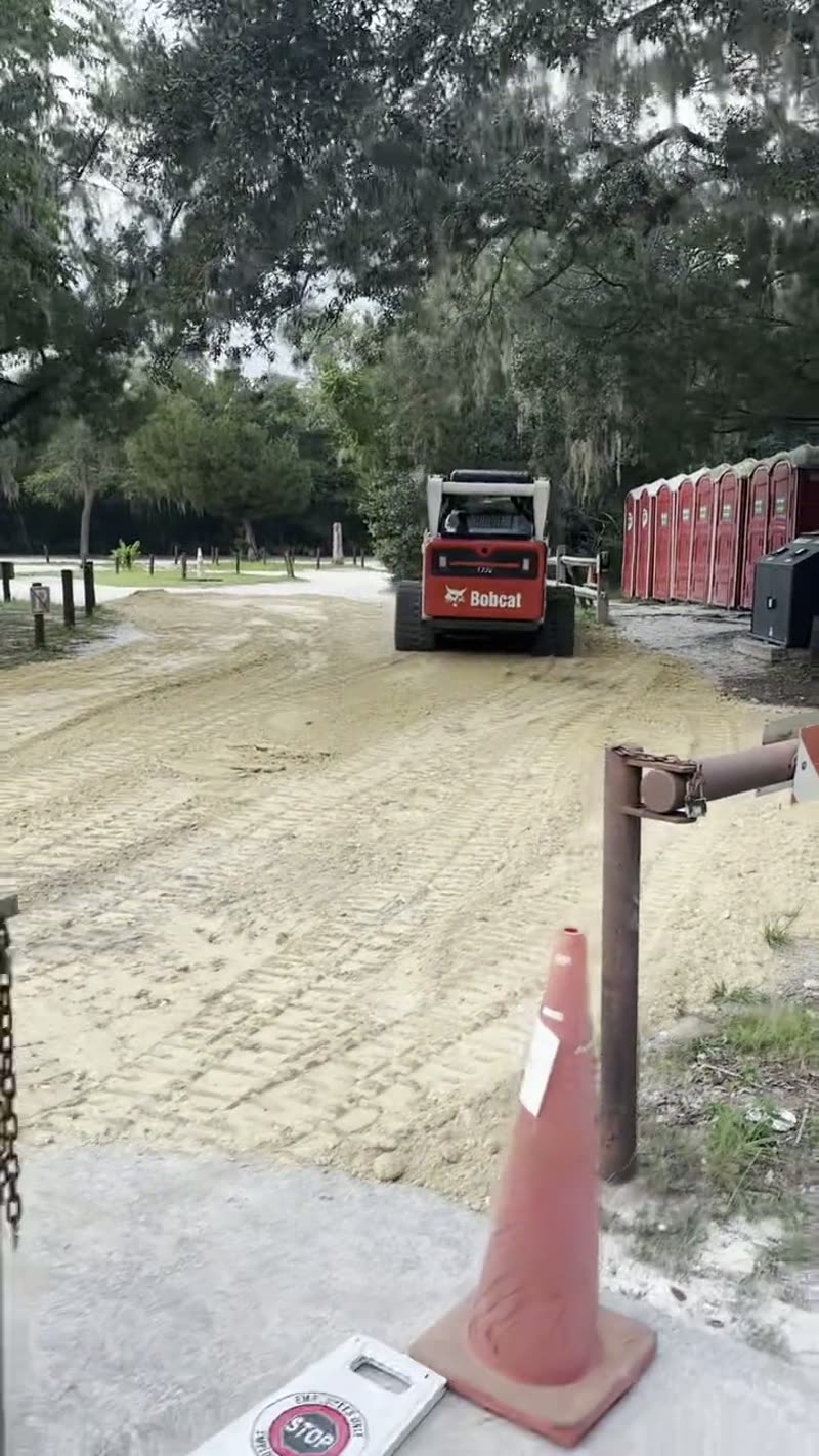 Parking Lot Grading Silver Glen Recreation Area